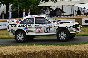 CM33 4353 Fons Jans, Audi Quattro Coupe Dakar