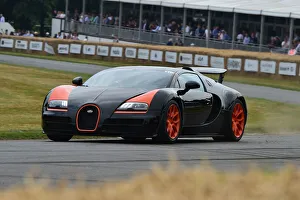 Michelin Supercar Run Prints: CM33 4600 Bugatti Veyron 16-4 Super Sport