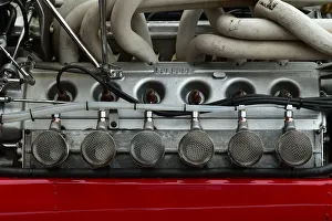 Gt Racers Prints: CM33 5502 Jean-Francois Decaux, Ferrari 312-68, V12 engine