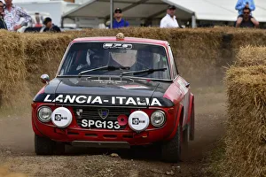 Birth Of Stage Rallying Prints: CM33 5564 Steve Graham, Lancia Fulvia Coupe 1300cc S
