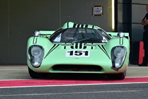 Bonnier Sports Prototypes Prints: CM33 7635 Damon DeSantis, David Hinton, Lola T70 MK3B