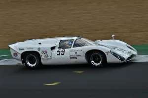 Bonnier Sports Prototypes Prints: CM33 7647 Steve Brooks, Martin O'Connell, Lola T70 MK3B