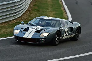 Bonnier Sports Prototypes Prints: CM33 7687 Frederic Wakeman, Mike Grant Peterkin, Ford GT40