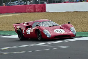Bonnier Sports Prototypes Prints: CM33 7820 Chris Fox, Nick Pink, Lola T70 MK3B