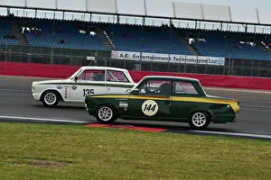 CM33 8510 Peter Reynolds, Daniel Quintero, Ford Lotus Cortina, David Dickenson, Ford Lotus Cortina