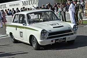 St Mary's Trophy Prints: CM34 0106 Pedro Macedo Silva, Max Chilton, Ford Lotus Cortina