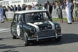 St Mary's Trophy Prints: CM34 0107 Karun Chandhok, John Cooper, Austin Mini Cooper S