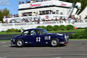 St Mary's Trophy Prints: CM34 0148 David Brabham, Anthony Williams, Jaguar Mk2