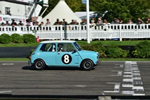 Austin Mini Coopers Prints: CM34 0257 Jason Stanley, Andre Lotterer, Austin Mini Cooper S