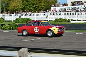 St Mary's Trophy Prints: CM34 0271 Nikolaus Ditting, Dindo Capello, Alfa Romeo Giulia Sprint GTA
