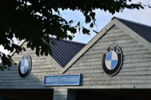 Fashion Prints: CM34 0885 BMW, Bavarian Motor Works garage