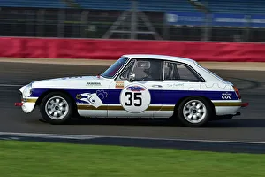 Anthony Greenhouse Prints: CM34 1973 Abbie Eaton, Anthony Greenhouse, MG B GT