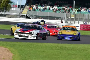 A2 Speedpanel Modern Classic Prints: CM34 2243 Colin Philpott, Jaguar XJS, David Whelan, Aiden Farrell, Porsche 911 993 RSR Cup