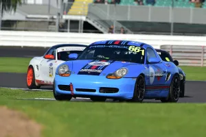 A2 Speedpanel Modern Classic Prints: CM34 2269 John Westbrook, Ryan Charters, Porsche Boxster S