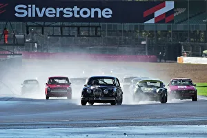 HRDC Dunlop Allstars With HRDC Classic Alfa Challenge, Motor Racing Legends Prints: CM34 3802 Grant Williams, Jaguar Mk2