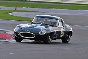 Jaguar Classic Challenge For Pre-1966 Jaguar Cars Prints: CM34 3987 Jamie Boot, Jaguar E-Type