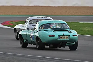 Andy Newall Prints: CM34 3998 Jonathan Mitchell, Jaguar E-Type semi-lightweight