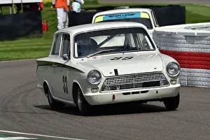 CM34 4506 Alex Brundle, Julian Thomas, Ford Lotus Cortina Mk1
