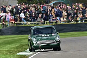 Jim Clark Trophy Prints: CM34 4528 David Dickenson, Andrew Jordan, Ford Lotus Cortina Mk1