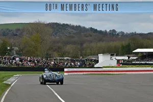 80th Members Meeting Banner Prints: CM34 5603 Steve Ward, Jaguar XK120