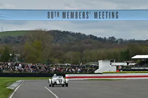 80th Members Meeting Banner Prints: CM34 5618 Neil Collins, Healey Silverstone