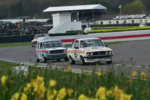 Mark Burnett Prints: CM34 5784 Peter Smith, Ford Escort RS2000, Mark Burnett, Mini Clubman Estate