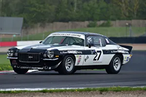 HRDC ‘Gerry Marshall’ Trophy For Pre-1983 Group 1 And Group 1½ Touring Cars Prints: CM34 5806 John Young, Jack Young, Chevrolet Camaro Z28