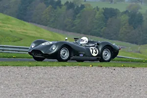 MRL RAC Woodcote Trophy And Stirling Moss Trophy For Pre-’56 And Pre-’61 Sports Cars Prints: CM34 5889 Chris Clarkson, Lister Knobbly