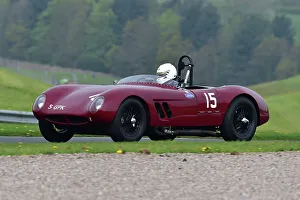 MRL RAC Woodcote Trophy And Stirling Moss Trophy For Pre-’56 And Pre-’61 Sports Cars Prints: CM34 5912 John Burton, Jaguar Alton