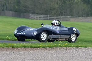MRL RAC Woodcote Trophy And Stirling Moss Trophy For Pre-’56 And Pre-’61 Sports Cars Prints: CM34 5924 Sam Wilson, Lola Mk1