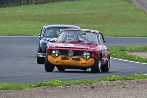 HRDC Dunlop Allstars With HRDC Classic Alfa Challenge Prints: CM34 5957 David Alexander, Alfa Romeo Giulia Sprint GT