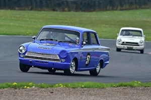 HRDC Dunlop Allstars With HRDC Classic Alfa Challenge Prints: CM34 5959 Ambrogio Perfetti, Lotus Ford Cortina Mk1