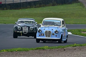 Marc Gordon Prints: CM34 5975 Ellis Bardsley, Austin A35, Marc Gordon, Jaguar XK150S FHC