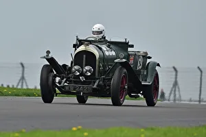 The ‘Mad Jack’ For Pre-War Sports Cars Prints: CM34 6288 William Elbourn Snr, William Elbourn Jnr, Bentley 3-4½