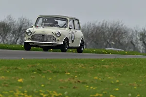 HRDC Jack Sears Trophy For 1958-1966 Touring Cars Prints: CM34 6398 Tom Bell, Joe Ferguson, Austin Mini Cooper S