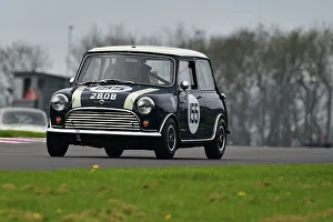 HRDC Jack Sears Trophy For 1958-1966 Touring Cars Prints: CM34 6427 Christopher Edmunds, Morris Mini Cooper S