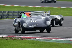 MRL RAC Woodcote Trophy And Stirling Moss Trophy For Pre-’56 And Pre-’61 Sports Cars Prints: CM34 6599 Sam Wilson, Lola Mk1