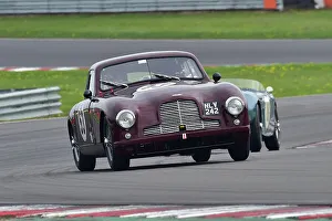 MRL RAC Woodcote Trophy And Stirling Moss Trophy For Pre-’56 And Pre-’61 Sports Cars Prints: CM34 6635 David Reed, Peter Snowdon, Aston Martin DB2