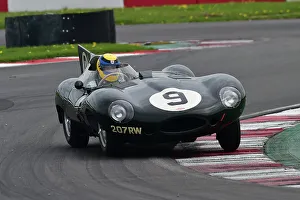 MRL RAC Woodcote Trophy And Stirling Moss Trophy For Pre-’56 And Pre-’61 Sports Cars Prints: CM34 6640 Karl Jones, Benjamin Eastick, Jaguar D-Type