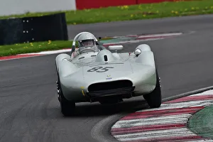 MRL RAC Woodcote Trophy And Stirling Moss Trophy For Pre-’56 And Pre-’61 Sports Cars Prints: CM34 6650 Stephen Bond, Cliff Gray, Lister Bristol Flat Iron