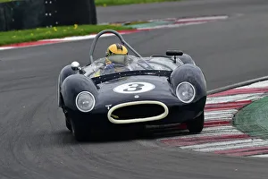 MRL RAC Woodcote Trophy And Stirling Moss Trophy For Pre-’56 And Pre-’61 Sports Cars Prints: CM34 6651 Robi Bernberg, Paul Ugo, Cooper Monaco T49