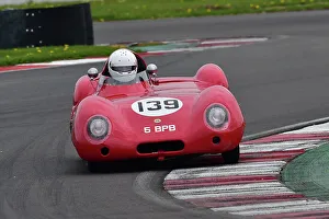 MRL RAC Woodcote Trophy And Stirling Moss Trophy For Pre-’56 And Pre-’61 Sports Cars Prints: CM34 6655 Olivier Gonzalez, Lotus XI
