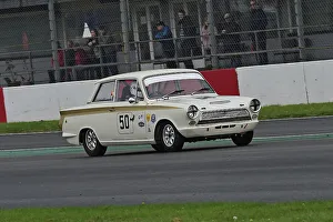 John Ure Prints: CM34 6945 John Ure, Nick Wigley, Lotus Ford Cortina Mk1