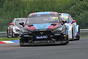 Prints of Chris Smiley, Cupra Leon, Restart Racing, BTCC, British Touring Car Championship, Rounds ten, eleven, and twelve of the 2024 season, from the Thruxton Circuit, Andover, Hampshire, SP11 8PN, England BTCC Thruxton June 2024 Prints: CM34 7748 Chris Smiley, Cupra Leon, Restart Racing