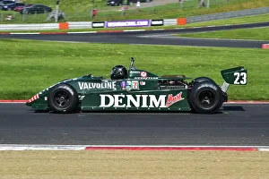 Prints of Ken Tyrrell, Tyrrell 011, Masters Racing Legends, two races of twenty minutes for F1 cars from the years 1966 to 1985, split into four classes, Jackie Stewart, Patrick Head, Niki Lauda Masters Historic Festival, Brands Hatch, May 2023 Prints: CM34 8257 Ken Tyrrell, Tyrrell 011