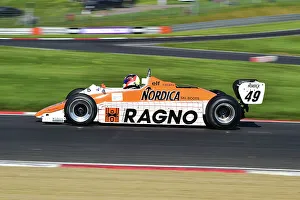 Prints of Neil Glover, Arrows A5, Masters Racing Legends, two races of twenty minutes for F1 cars from the years 1966 to 1985, split into four classes, Jackie Stewart, Patrick Head, Niki Lauda Masters Historic Festival, Brands Hatch, May 2023 Prints: CM34 8262 Neil Glover, Arrows A5