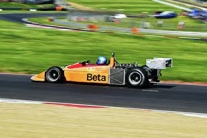 Prints of Paul Grant, March 761, Masters Racing Legends, two races of twenty minutes for F1 cars from the years 1966 to 1985, split into four classes, Jackie Stewart, Patrick Head, Niki Lauda Masters Historic Festival, Brands Hatch, May 2023 Prints: CM34 8267Paul Grant, March 761