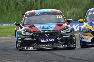 Prints of Chris Smiley, Cupra Leon, Restart Racing, BTCC, British Touring Car Championship, Rounds ten, eleven, and twelve of the 2024 season, from the Thruxton Circuit, Andover, Hampshire, SP11 8PN, England BTCC Thruxton June 2024 Prints: CM34 8281 Chris Smiley, Cupra Leon, Restart Racing