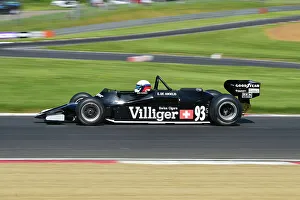 Prints of Mark Harrison, Shadow DN9, Masters Racing Legends, two races of twenty minutes for F1 cars from the years 1966 to 1985, split into four classes, Jackie Stewart, Patrick Head, Niki Lauda Masters Historic Festival, Brands Hatch, May 2023 Prints: CM34 8293 Mark Harrison, Shadow DN9