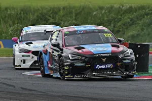 Prints of Chris Smiley, Cupra Leon, Restart Racing, BTCC, British Touring Car Championship, Rounds ten, eleven, and twelve of the 2024 season, from the Thruxton Circuit, Andover, Hampshire, SP11 8PN, England BTCC Thruxton June 2024 Prints: CM34 8301 Chris Smiley, Cupra Leon, Restart Racing